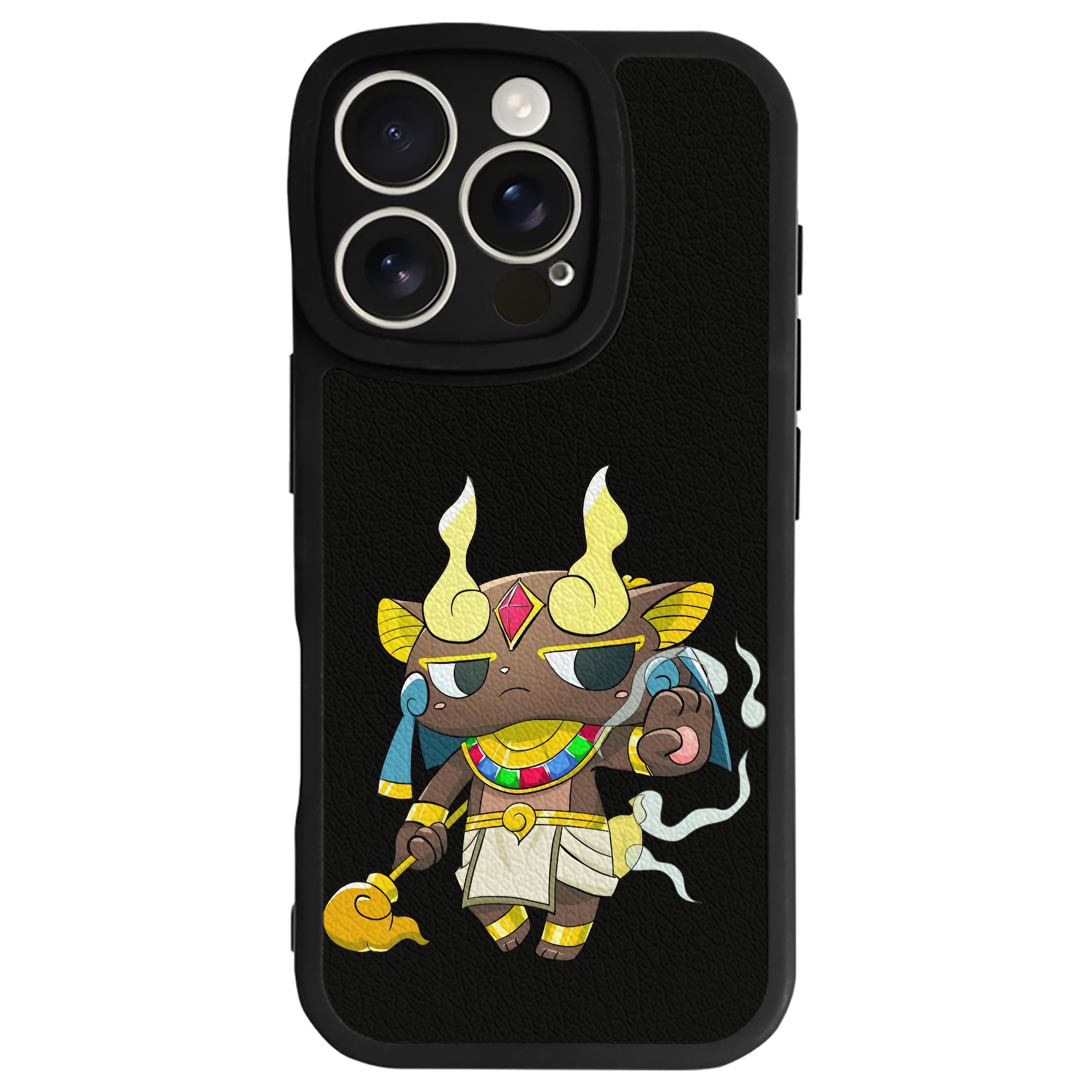 （画像用） 妖怪ウォッチ Yo-kai Watch 【iPhone 16シリーズ対応】シリコンスマホケース（レザー調） 材質：シリコン